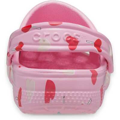 Crocs 209755 Classic Vday Clog T Pembe Çocuk Terlik - 4