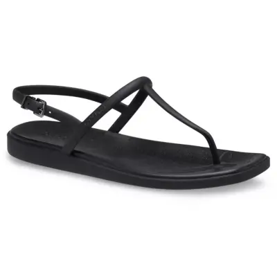 Crocs 209793 Miami Thong Sandal Siyah Kadın Sandalet - 1