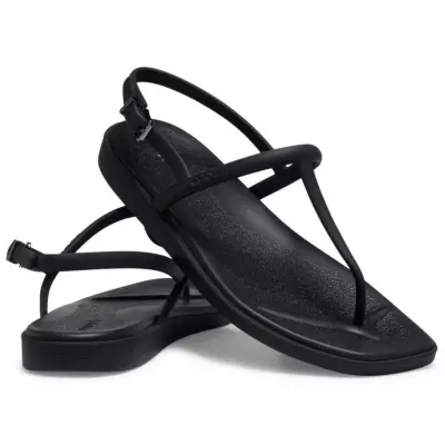 Crocs 209793 Miami Thong Sandal Siyah Kadın Sandalet - 4