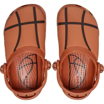 Crocs 210021 Classic Basketball Clog T Kahverengi Çocuk Terlik - 3
