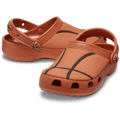 Crocs 210021 Classic Basketball Clog T Kahverengi Çocuk Terlik - 4
