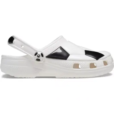 Crocs 210023 Classic Soccer Ball Clog T Beyaz-Siyah Çocuk Terlik - 2