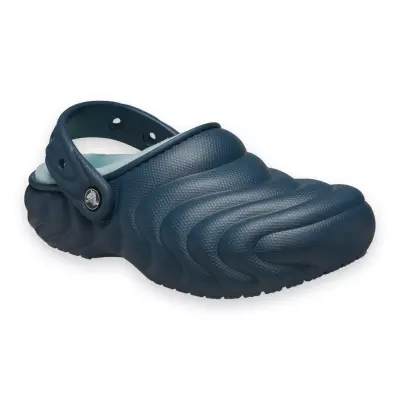 Crocs 210059M Classic Lined Overpuff Clog Lacivert Unisex Terlik - 1