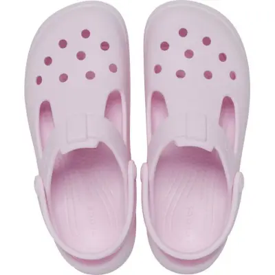 Crocs 210615 Classic Mary Jane Clog K Pembe Çocuk Terlik - 3