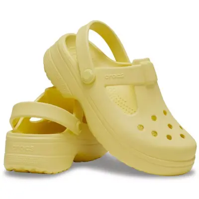 Crocs 210615 Classic Mary Jane Clog K Sarı Çocuk Terlik - 4