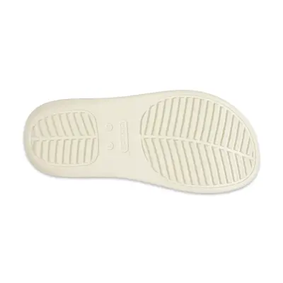 Crocs 210700 Getaway Groove Platform Flip Parmak Arası Krem Kadın Terlik - 5