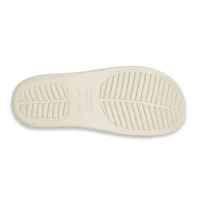 Crocs 210701 Getaway Groove Platform Hstrap Çift Bantli Krem Kadın Terlik - 5
