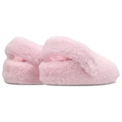 Crocs 210856 Classic Cozzzy Slipper K Pembe Çocuk Terlik - 4
