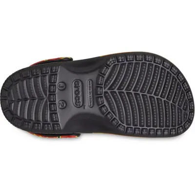 Crocs 210993 Classic Flames Clog K Siyah-Kırmızı Çocuk Terlik - 5