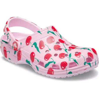 Crocs 211008 Classic Fresh Fruits Clog Pembe Unisex Terlik - 1