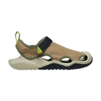 Crocs 211095 Swiftwater Prm1 Mesh Deck Sanda M Bej Erkek Sandalet - 2