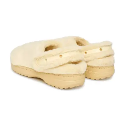Crocs 211116 Classic Unfurgettable Clog Krem Kadın Terlik - 4
