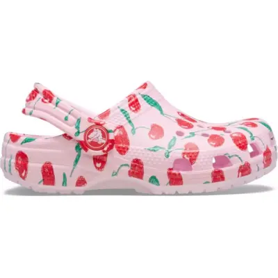 Crocs 211170 Classic Fresh Fruits Clog T Pembe Çocuk Terlik - 2