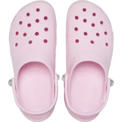 Crocs 211231 Classic Platform Pearl Clog Pembe Unisex Terlik - 3