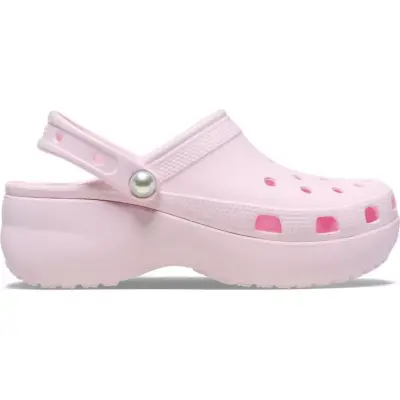 Crocs 211231 Classic Platform Pearl Clog Pembe Unisex Terlik - 2