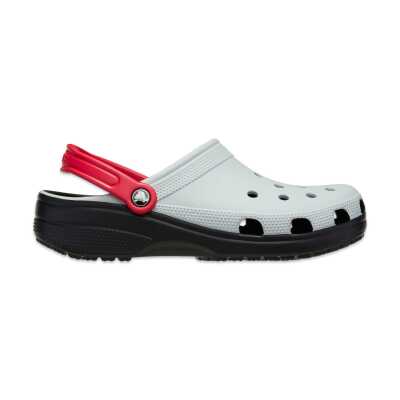 Crocs 211265 Classic Retro Sport Clog T Gri-Turuncu Çocuk Terlik - Crocs (1)