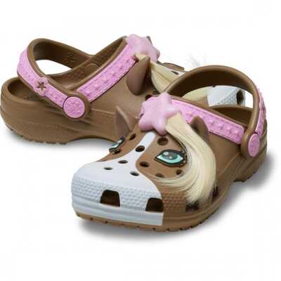 Crocs 211371 Classic Iam Horse Clog T Karamel Çocuk Terlik - 3
