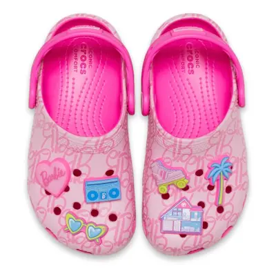 Crocs 211407 Mattel Pink Barbie Cls Clg T Açık Yeşil Çocuk Terlik - 3