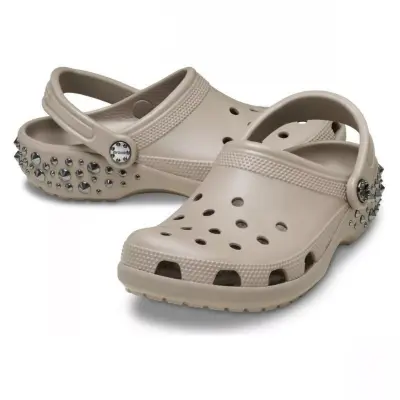 Crocs 211596 Classic Studded Clog Karamel Kadın Terlik - 4