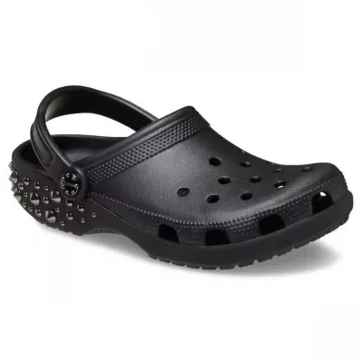 Crocs 211596 Classic Studded Clog Siyah Kadın Terlik - 1