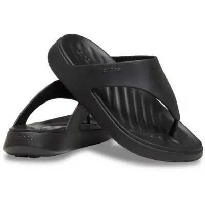 Crocs 212018 Getaway Triangle Flip Siyah Unisex Terlik - 4