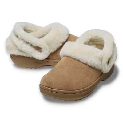 Crocs 212106 Cls Unfurgettable Sueded Clog Bej Kadın Terlik - Crocs (1)