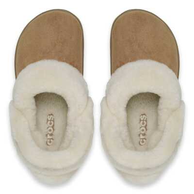 Crocs 212106 Cls Unfurgettable Sueded Clog Bej Kadın Terlik - 3