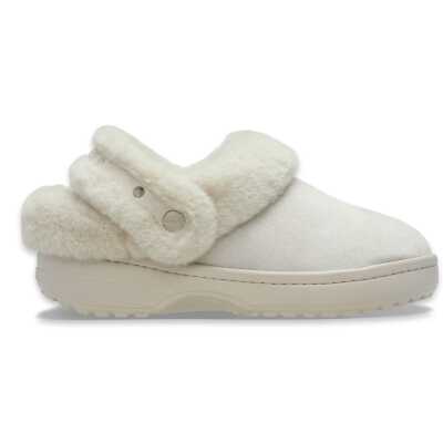 Crocs 212106 Cls Unfurgettable Sueded Clog Krem Kadın Terlik - Crocs