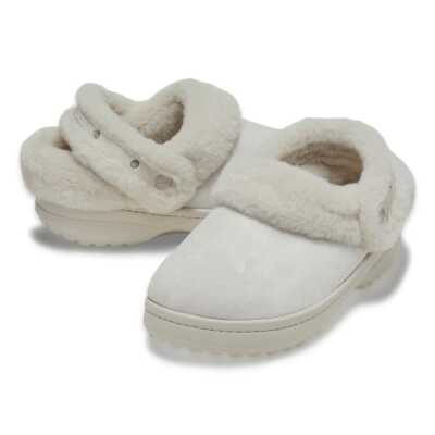 Crocs 212106 Cls Unfurgettable Sueded Clog Krem Kadın Terlik - Crocs (1)