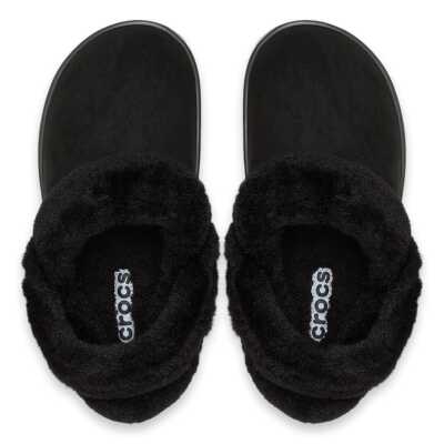 Crocs 212106 Cls Unfurgettable Sueded Clog Siyah Kadın Terlik - 3