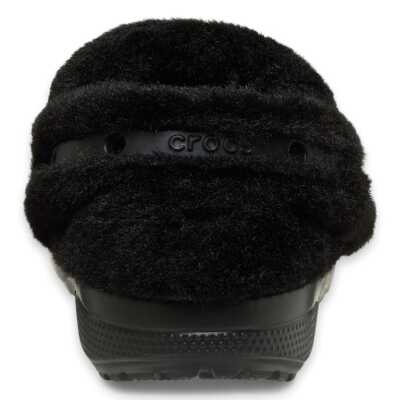 Crocs 212106 Cls Unfurgettable Sueded Clog Siyah Kadın Terlik - 4