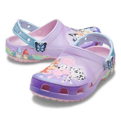 Crocs 212370 Bluey Multi Pink Cls Clg T Çok Renkli Çocuk Terlik - 3