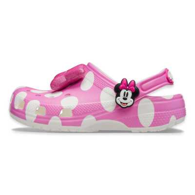 Crocs 212372 Minnie Mouse Cls Clg T Çok Renkli Çocuk Terlik - Crocs