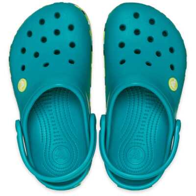 Crocs 212523 Crocband Glow Confetti Bandcgk Yeşil Çocuk Terlik - 3