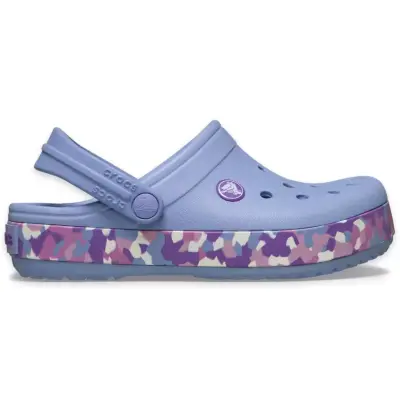 Crocs 212524 Crocband Glow Confetti Bandcgt Mavi Çocuk Terlik - Crocs (1)