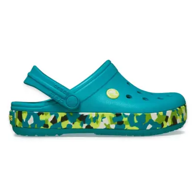Crocs 212524 Crocband Glow Confetti Bandcgt Yeşil Çocuk Terlik - Crocs (1)
