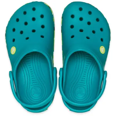 Crocs 212524 Crocband Glow Confetti Bandcgt Yeşil Çocuk Terlik - 3