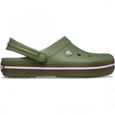 Crocs 212756 Crocband Gum Clog Haki Unisex Terlik - Crocs (1)