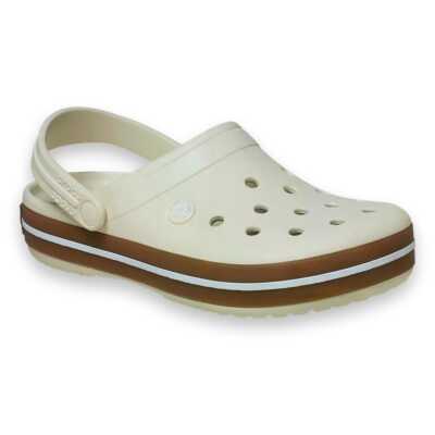 Crocs 212756 Crocband Gum Clog Krem Unisex Terlik - Crocs (1)