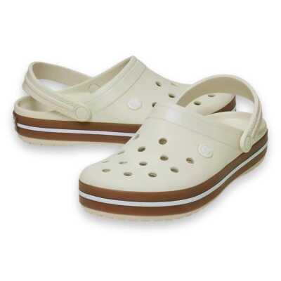 Crocs 212756 Crocband Gum Clog Krem Unisex Terlik - 4