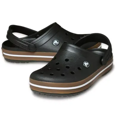 Crocs 212756 Crocband Gum Clog Siyah Unisex Terlik - 4