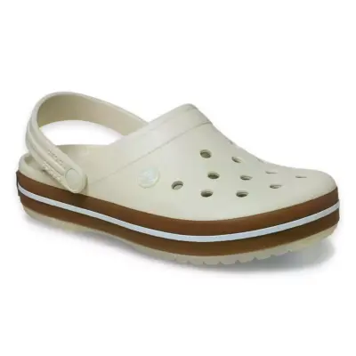 Crocs 212775 Crocband Gum Clog K Krem Çocuk Terlik - 1