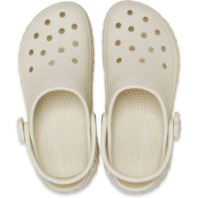 Crocs 213447 Classic Platform Bloom Clog Krem Kadın Terlik - 3