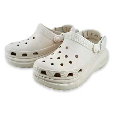 Crocs 213448 New Crush Clog Krem Kadın Terlik - Crocs (1)