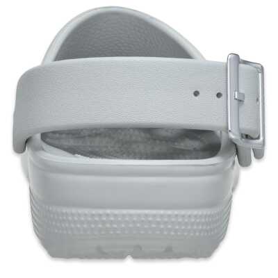 Crocs 213543 Classic Metallic Buckle Clog Gri Unisex Terlik - 4