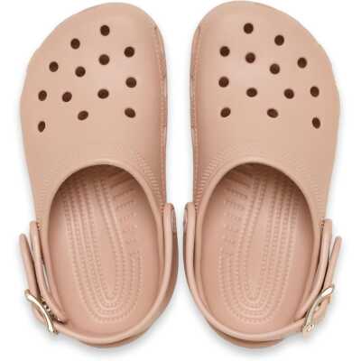 Crocs 213543 Classic Metallic Buckle Clog Pembe Unisex Terlik - 3