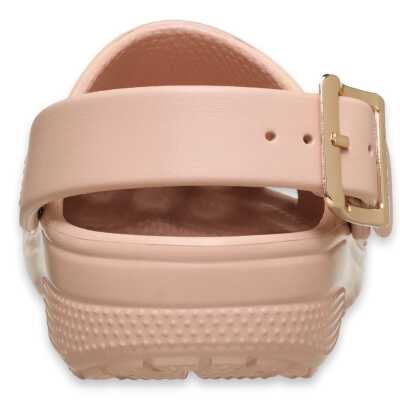 Crocs 213543 Classic Metallic Buckle Clog Pembe Unisex Terlik - 4