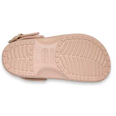 Crocs 213543 Classic Metallic Buckle Clog Pembe Unisex Terlik - 5