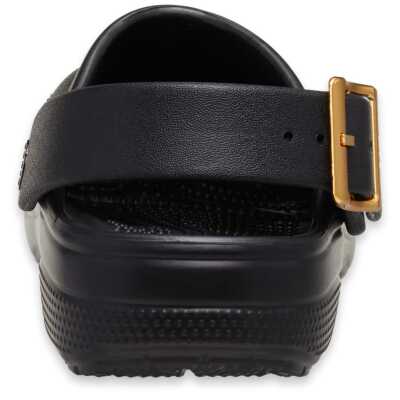 Crocs 213543 Classic Metallic Buckle Clog Siyah Unisex Terlik - 4