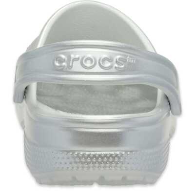 Crocs 214010 Classic Tinted Metallic Clog Kırık Beyaz Unisex Terlik - 4